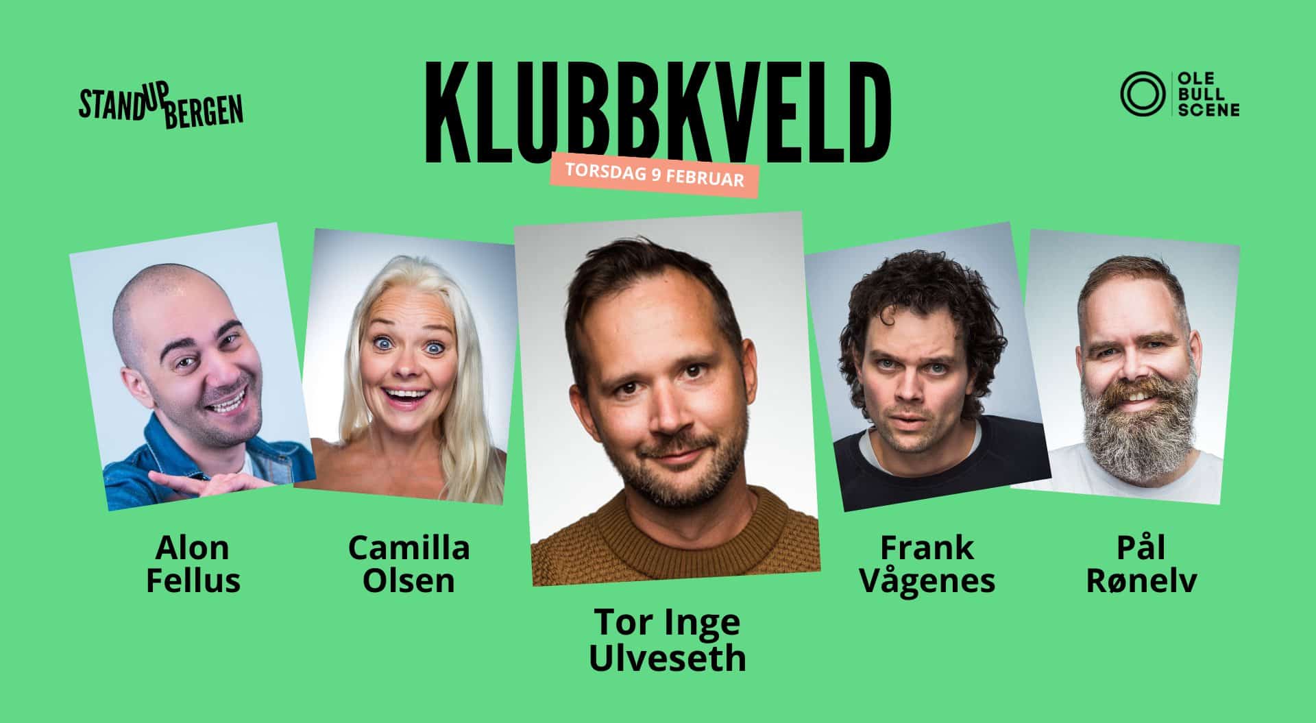 Klubbkveld Med Stand Up Bergen Stand Up Bergen 